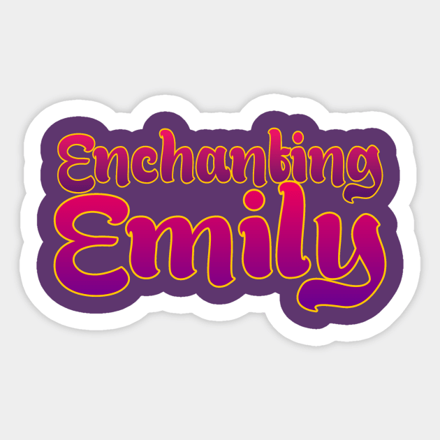 Enchanting Emily Sticker by AlondraHanley